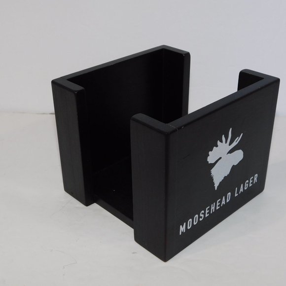 Moosehead Lager Black Napkin Condiment holder - Picture 4 of 6